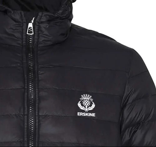 Erskine’s iconic 1916 black padded winter jacket is proving a hit with shoppers this season